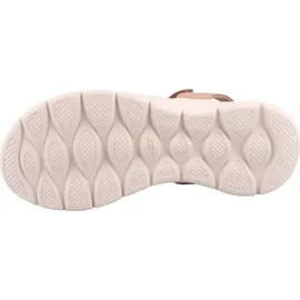 SKECHERS Go Walk Flex SANDAL - Emma Damen Sandalen braun, Größe 41