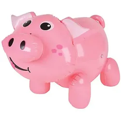 Aufblasbares Schwein 55cm