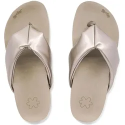 Damen Flip Flop Zehentrenner toe*fine Brass 36