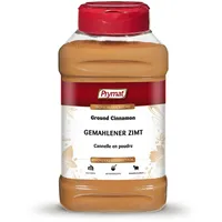 Prymat Zimt gemahlen 320g – Aromatisches Zimtpulver aus hochwertiger Zimtrinde – ideal für Backen, Desserts, Heißgetränke, Porridge, Currys & orientalische Gerichte – fein & intensiv