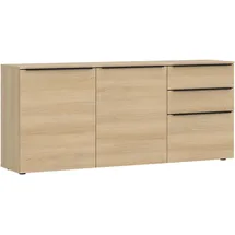 Tom Tailor HOME Kommode Lowboard 165 cm Beige Holz