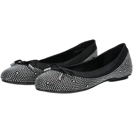 Buffalo Ballerinas in Schwarz/Silber | Gr.: 37,