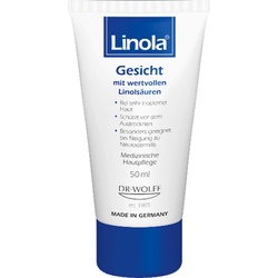 Linola, Gesichtscreme, Gesichtscreme für trockene Haut (50 ml, Gesichtscrème)