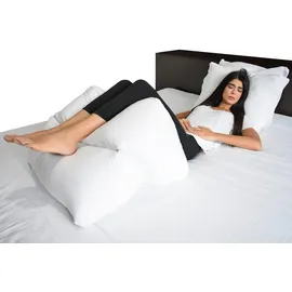 Jekatex Multikissen 60 x 30 cm Weiß