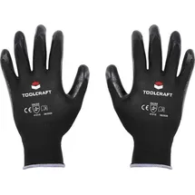 TOOLCRAFT TO-5621535 Polyester, Nitril Arbeitshandschuh Größe (Handschuhe): 10 EN 388 CAT II 1 Paar