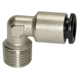 Riegler L-Steckverschraubung »click-clock«, R 1/8 a., Schlauch-Außen- Ø6