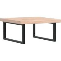 VidaXL Waschtischplatte mit Halterung Stahl und Massivholz Eiche