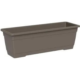 Teraplast TeraPlastTM Pflanzkasten BIRKA Sand umbra rechteckig 50 cm - Kunststoff