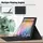 Fintie Tastatur Hülle für Samsung Galaxy Tab S6 Lite 10,4 Zoll 2024/2022/2020 Tablet mit Magnetisch Abnehmbarer Deutscher Tastatur und Touchpad Keyboard, Schwarz