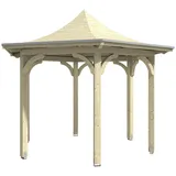 SKANHOLZ Versailles 3,33 x 3,33 m natur