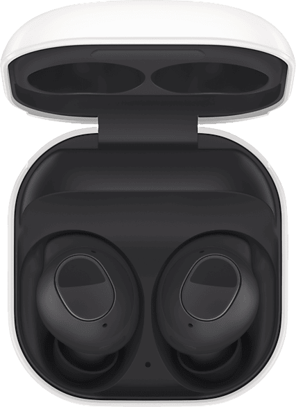 Samsung Galaxy Buds FE Kabellose Bluetooth-Kopfhörer, Active Noise Cancelling (ANC), Komfortable Passform, 3 Mikrofone, Touch Control, Tiefer Bass, Inkl. Ladekabel, Graphite