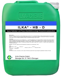 ILKA HB-D Hallenbad und Fliesen Desinfektionsreiniger Konzentrat 0722-010 , 10 Liter - Kanister
