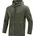 Kapuzenjacke Damen khaki meliert 34