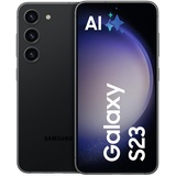 Samsung Galaxy S23 AI-Android-Smartphone, 256GB, 3.900mAh Akku, Smartphone ohne Vertrag Phantom Black inkl. 36 Monate Herstellergarantie [Exklusiv bei Amazon]