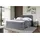 altdecor Boxspringbett mit Matratze und Topper, Polsterbett mit, H3- und H4- Matratzen, Bettkasten, ... - Dunkelgrau