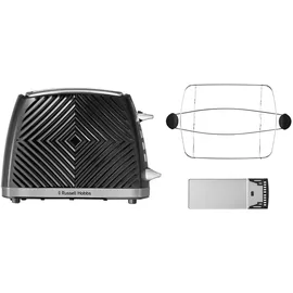 Russell Hobbs Groove Toaster schwarz 26390-56