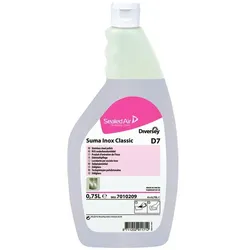 Diversey Suma Inox Classic D7 Pflegeprodukt für Chromstahlflächen 750 ml Flasche