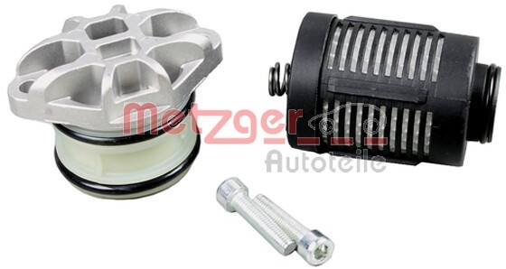 METZGER Hydraulikfilter, Lamellenkupplung-Allradantrieb mit DichtungHinten Rechts Links für VW Passat B7 2.0 TDI 4motion Transporter T5 Multivan
