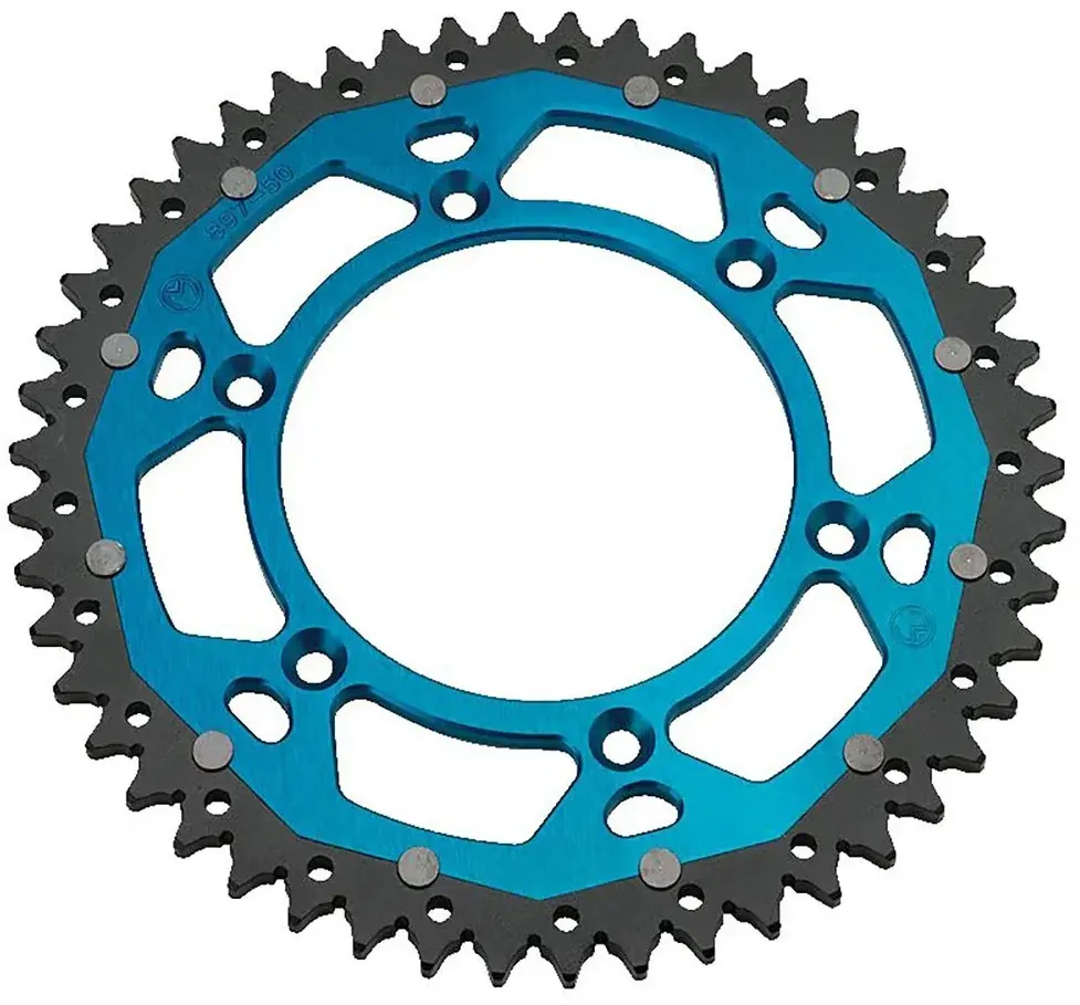 Moose Hard-parts 520 Aluminium&steel Beta/gasgas/husqvarna/sherco/suzuki Hinterradritzel - Blue - 48t