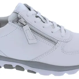 Gabor Sneaker Low Damen Weiß/Silber 41