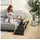 PawHut Hunderampe Klappbar 85 x 40 x 61 cm Natur