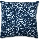 Pillow Perfect Merida Indigo Bodenkissen für drinnen und draußen, 63,5 x 63,5 cm, Blau