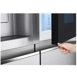 LG GSXV90MBAE Side-by-Side (635 l, 1790 mm hoch, Silber)