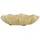 ib laursen Kerzenhalter für Stumpenkerze Blume, Höhe 2.7, Ø 13.5 cm, Wheat Straw,