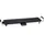 *Alpina* alpina Elektro-Tischgrill schwarz Metall B/L: ca. 70x23 cm - Schwarz