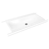 Kaldewei Silenio Aufsatzwaschtisch; alpinweiß matt