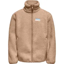 KIDS ONLY Kogeva Life Teddy Jacke Kinder - Beige - 152