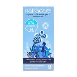 Natracare Tampons Super Applikator (16St)