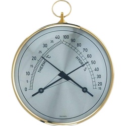 TFA Thermo-Hygrometer, Thermometer + Hygrometer, Gold, Silber