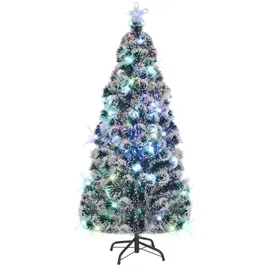 vidaXL Vorbeleuchteter Weihnachtsbaum Grün 180 cm