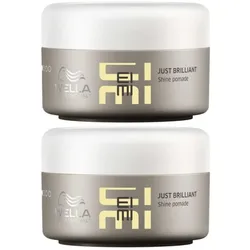 Wella Professionals EIMI Just Brilliant Glanzpomade 2er Set* Haarwachs 150 ml Damen 