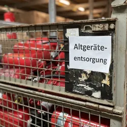 Entsorgung Feuerlöscher
