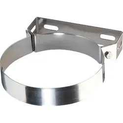 Edelstahlkamin Wandbefestigung doppelwandig 150mm