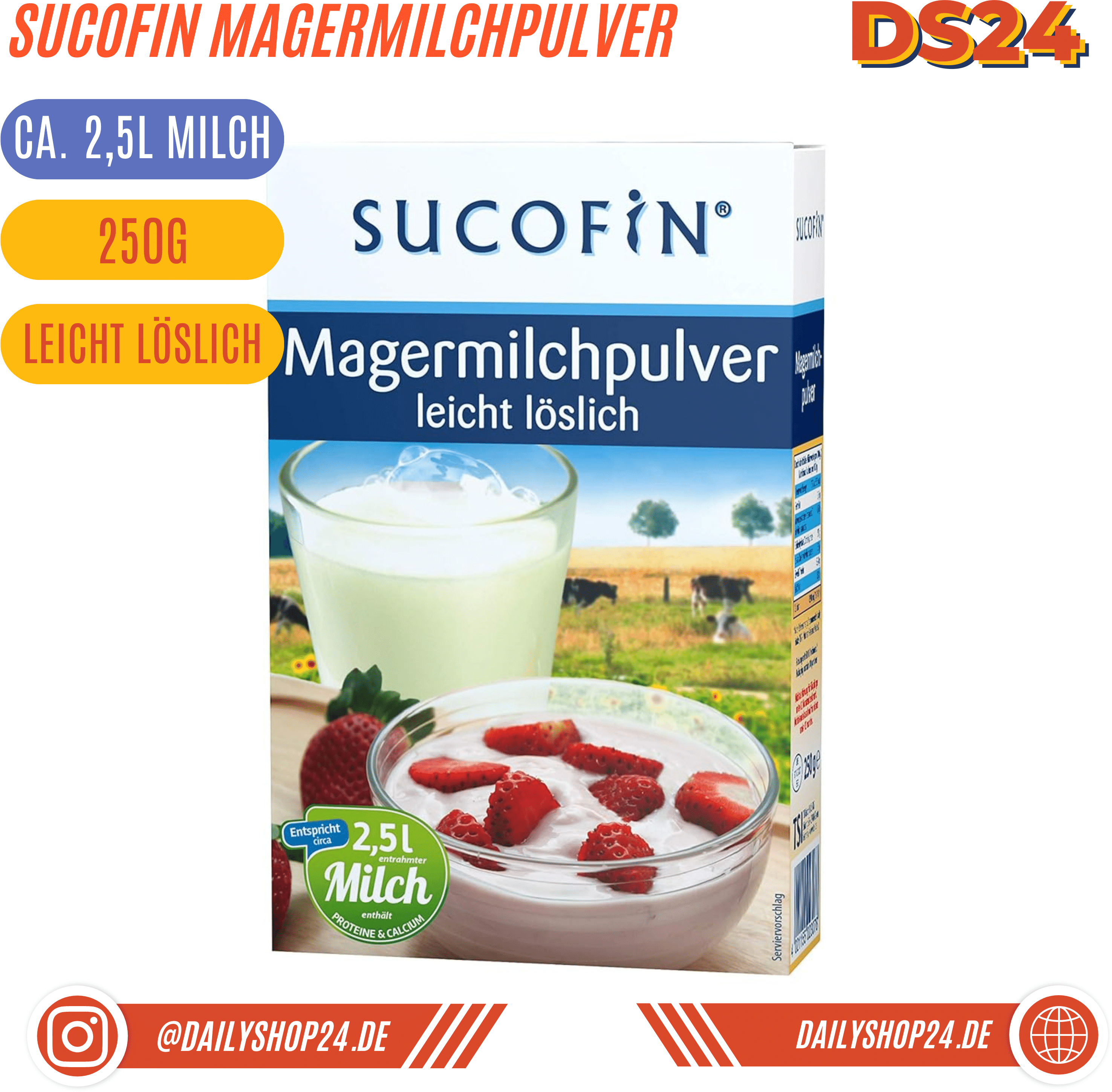 SUCOFIN Magermilchpulver - 1