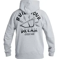John Doe Hoodie Grau/Schwarz M