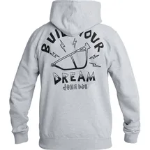 John Doe Hoodie Grau/Schwarz M