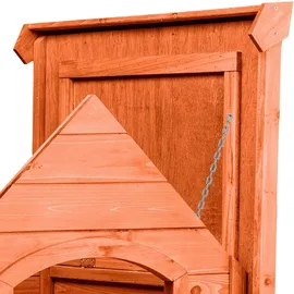Tectake Hundehütte Bailey Braun 72 x 65 x 83 cm