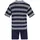 HAJO Pyjama Klima Light Blau S