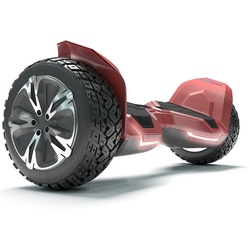 Bluewheel Electromobility Skateboard HX510 (Kinder Sicherheitsmodus & App – Bluetooth), 8.5″ Premium Offroad Hoverboard Bluewheel HX510 SUV rot