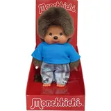 Sekiguchi Monchhichi Junge mit Jeans 20 cm Blau
