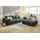 Jockenhöfer Hocker Moldau XXL 120 x 39 x 120 cm Grau