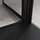 doporro Ravenna66 Eck-Duschkabine mit Drehtür rechts 90 x 80 cm Schwarz Klarglas D648360641500
