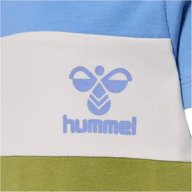 hummel hmlGLAD BLOCK Baby-T-Shirt 7118 - silver lake blue 92