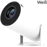 Montegoni Weißer HY300 PRO 4K-Projektor – Android 11, WiFi6, 260 ANSI, BT5.0 - Weiß