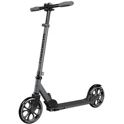 Hudora 14467 Scooter Up 200 grey/black City - Roller EINHEITSGRÖSSE