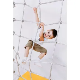 JEFlex Klettergerüst ClimbMaxx M3 blau-lila-gelb - Blau/Gelb